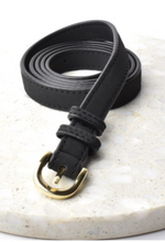 Load image into Gallery viewer, ADORNE D Buckle Faux Suede Jeans Belt

