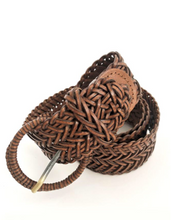 Load image into Gallery viewer, ADORNE Nelly Plaited Vegan Leather Belt
