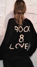 Load image into Gallery viewer, ADINE UNDONE Rock Love Knit - Noir (Black)
