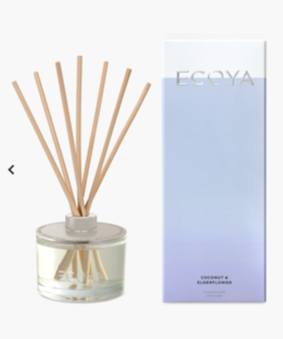 ECOYA Fragranced Diffuser - Coconut & Elderflower