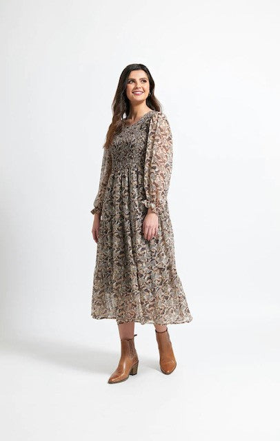 FOIL Shir Magic Dress - Posh Paisley