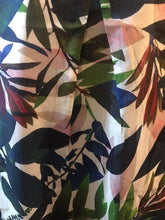 Load image into Gallery viewer, MARCO POLO White Tropical Print Dress
