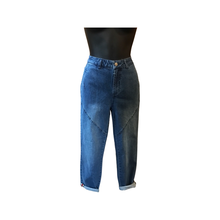 Load image into Gallery viewer, MARCO POLO 7/8 Fly Front Jean - Navy
