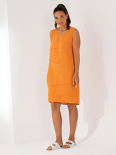 Load image into Gallery viewer, MARCO POLO Spliced Pigment Dress - Calypso
