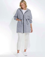 Load image into Gallery viewer, MARCO POLO 3/4 Sleeve Boxy Jacket - Black/White
