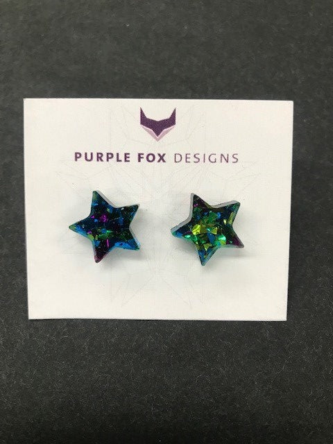 PURPLE FOX DESIGNS Christmas Earrings - #33