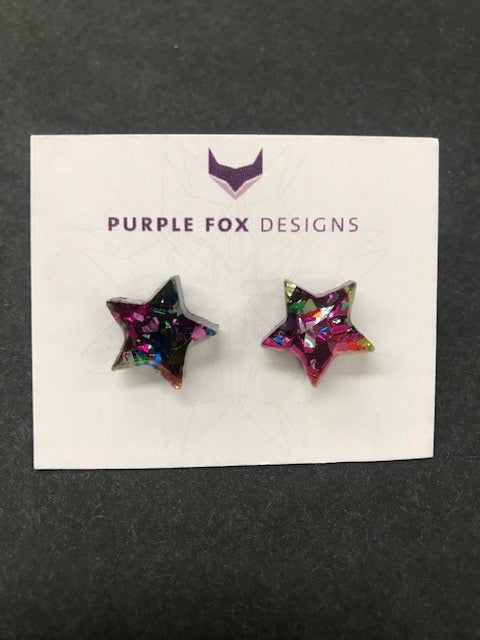 PURPLE FOX DESIGNS Christmas Earrings - #34